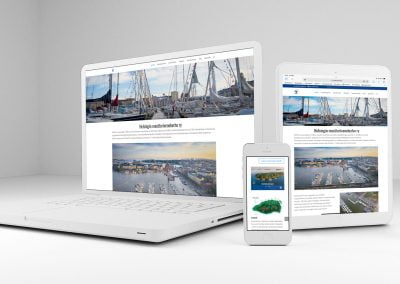 Helsingin Moottorivenekerhon verkkosivut ja saariopas